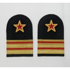 СТАРШИЙ ПОЛИТРУК. Нарукавные знаки РК ВМС обр. 1935 г.